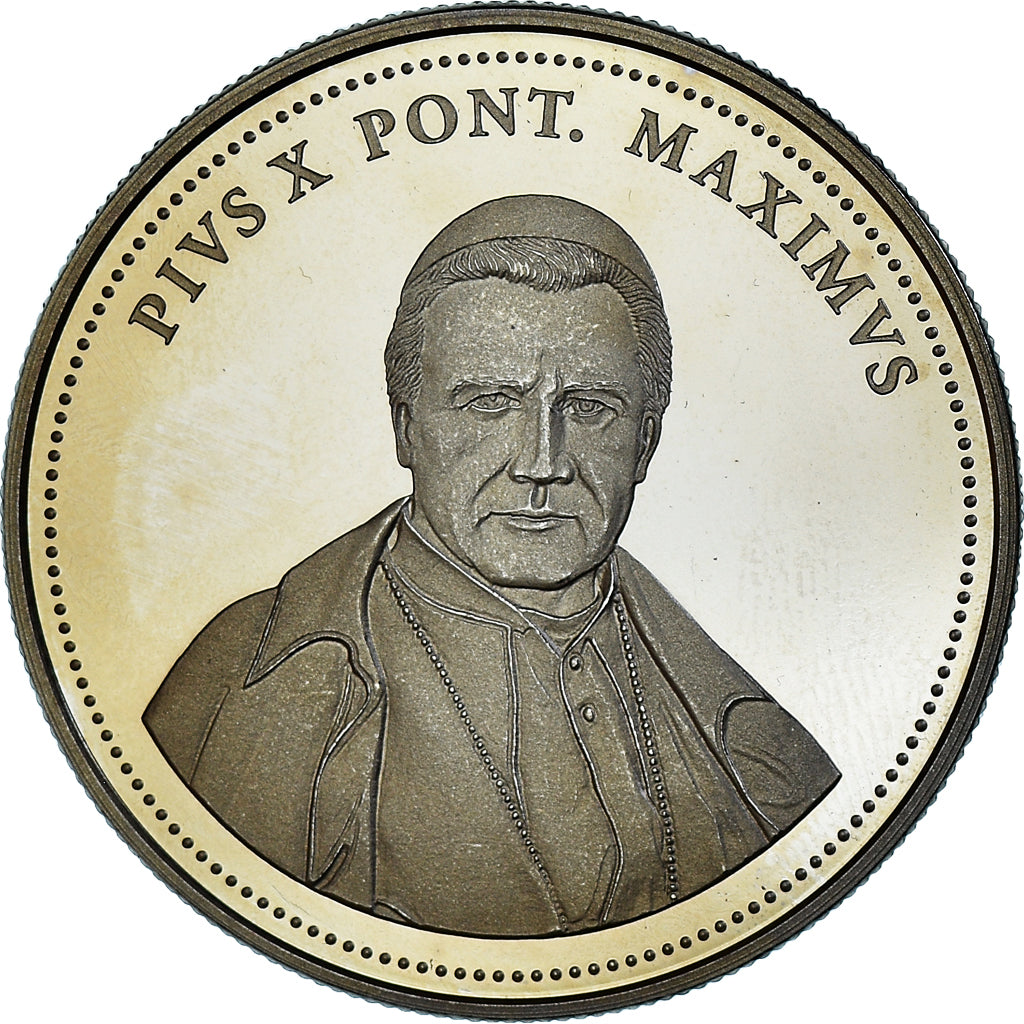 Vatican, Medal, Le Pape Pie X, Religions & beliefs, 2005, MS(65-70)