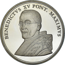 Vatican, Medal, Le Pape Benoit XV, Religions & beliefs, 2005, MS(65-70)