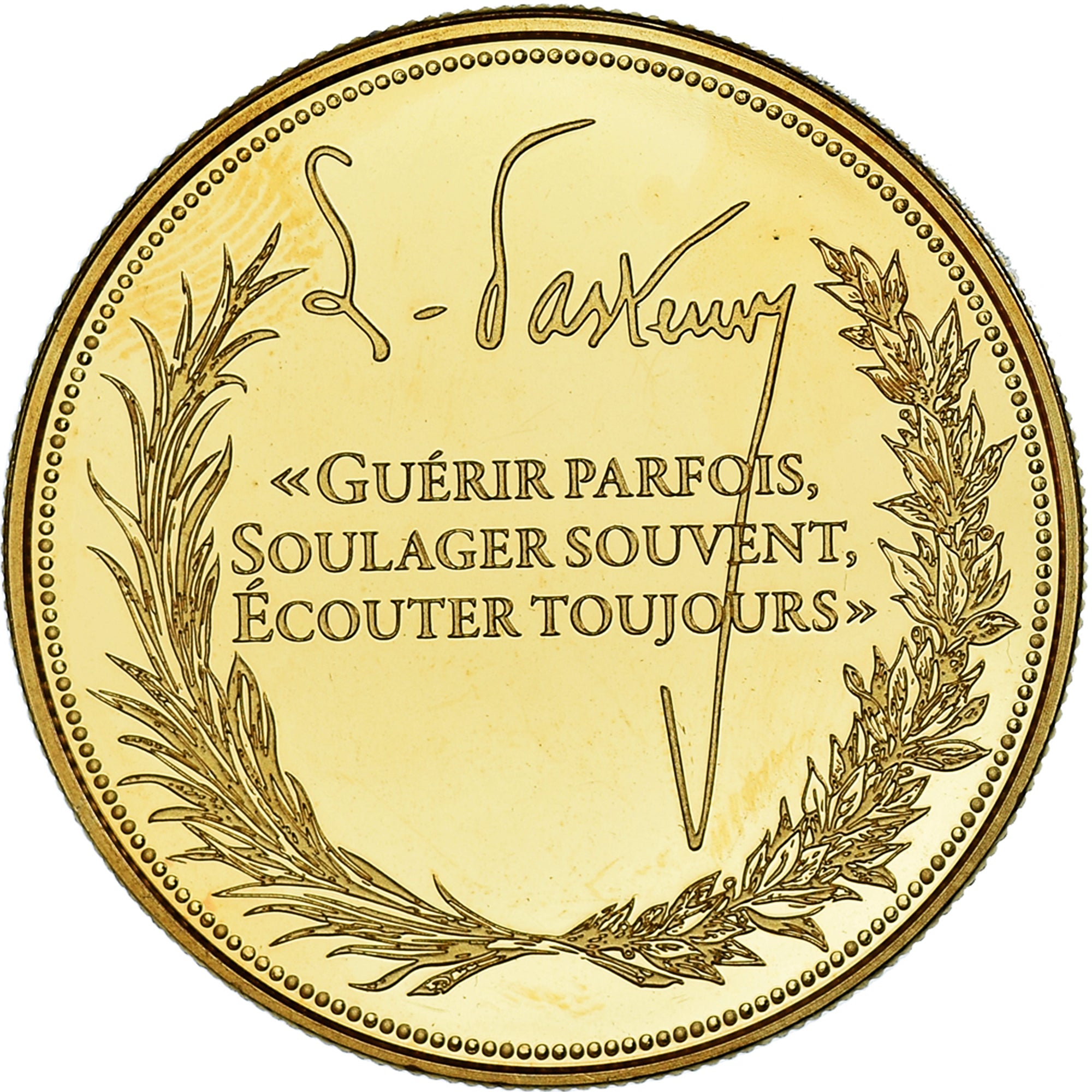 Frankreich, Medaille, Louis Pasteur, Sciences & Technologies, Proof, STGL