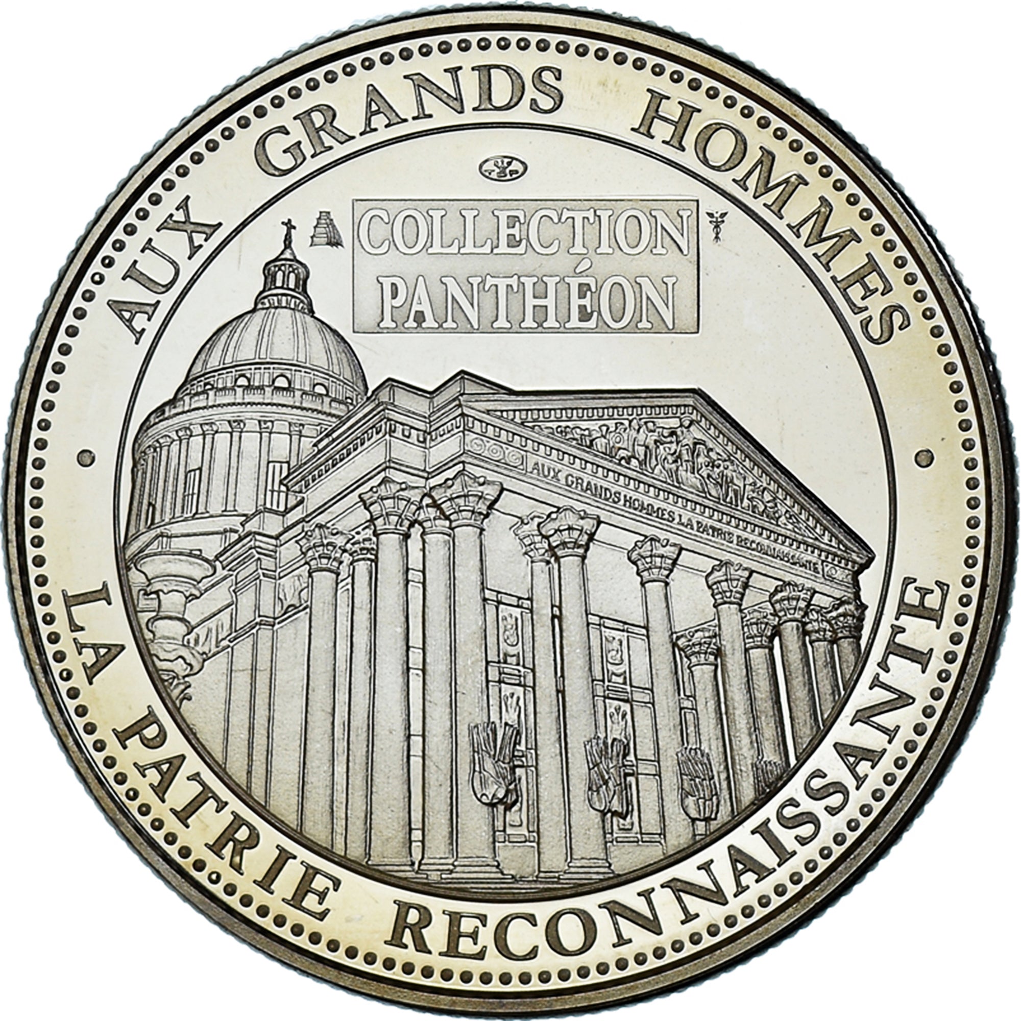 France, Medal, Simone Veil, Collection Panthéon, MS(65-70), Copper-nickel