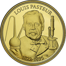 Francia, medalla, Louis Pasteur, Sciences & Technologies, Proof, SC+, Copper
