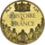 Francia, medaglia, Histoire de France, L'Armistice., History, FDC, Rame dorato