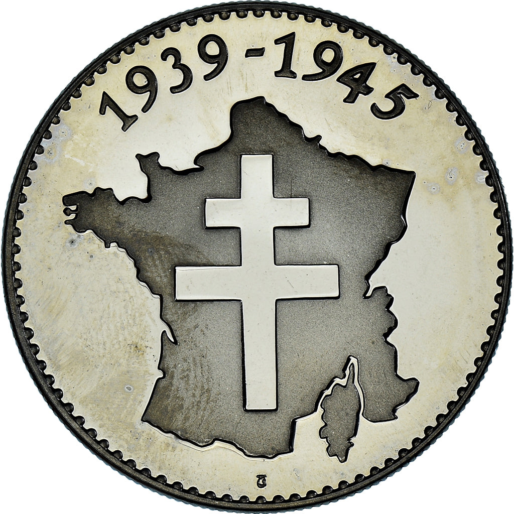 Frankrijk, Medaille, 70 Ans de la Victoire, WAR, 2015, FDC, Cupro-nikkel