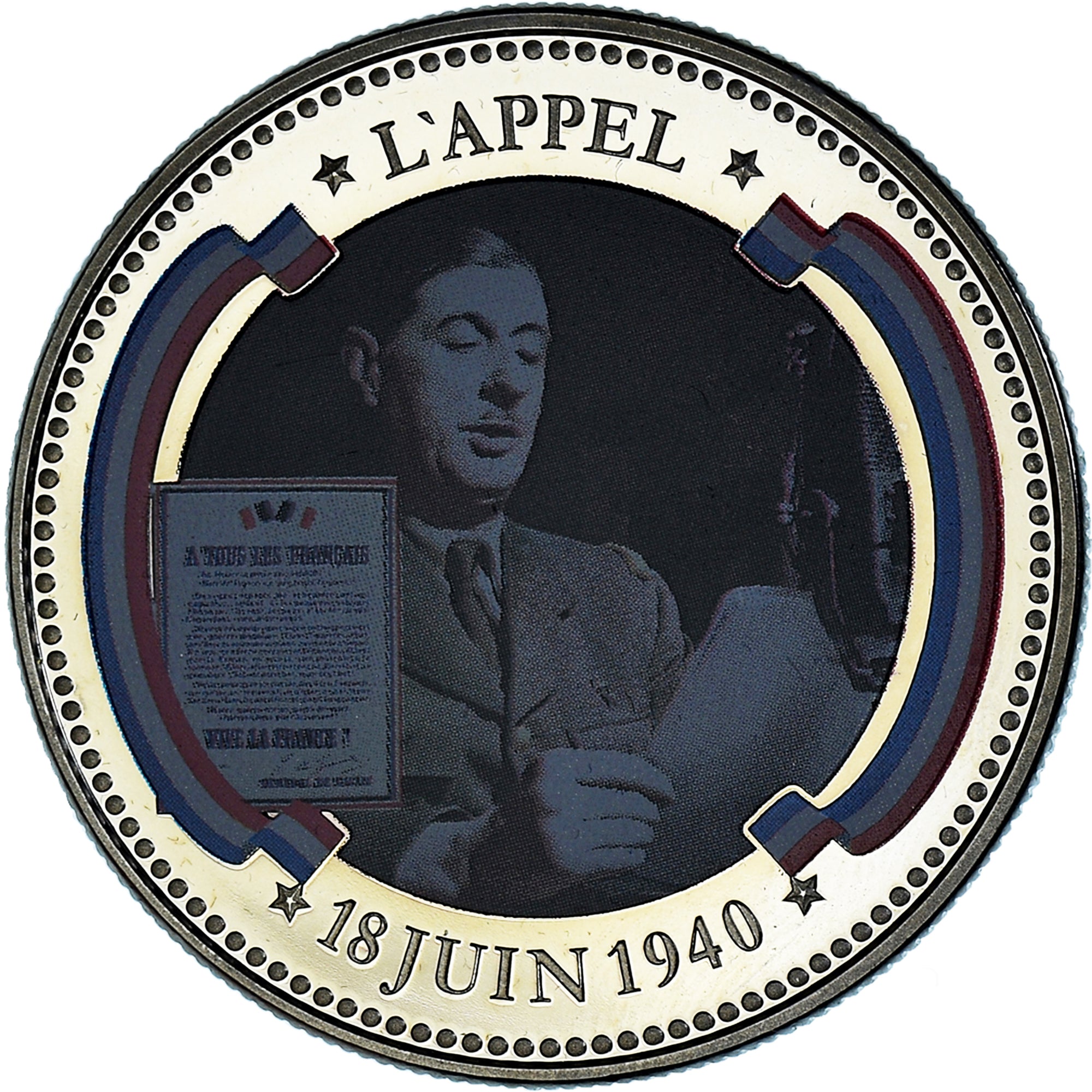 France, Medal, Seconde Guerre Mondiale, L'appel du 18 juin 1940, Politics