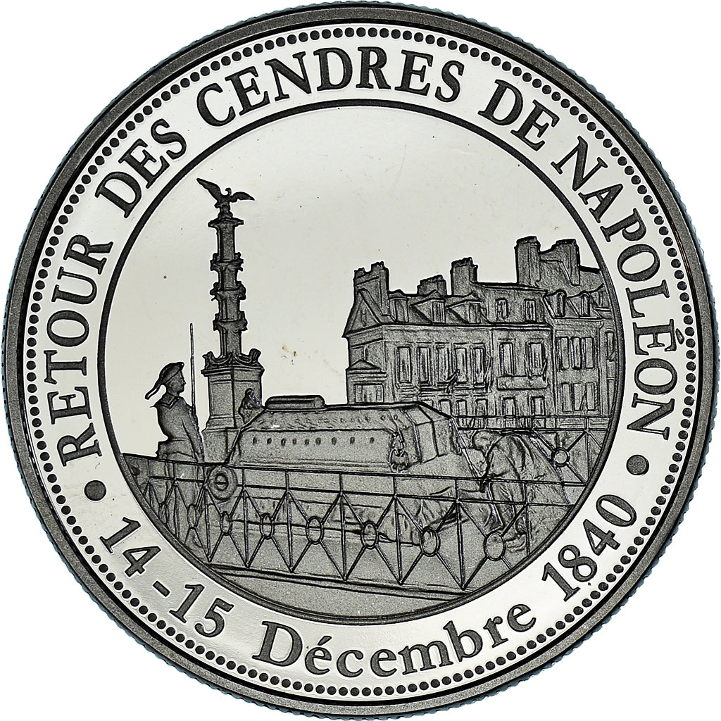 Francia, medalla, Napoléon Ier, Retour des cendres, Politics, Society, War