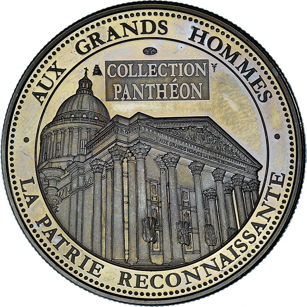 França, medalha, Simone Veil, Collection Panthéon, MS(64), Cobre-níquel