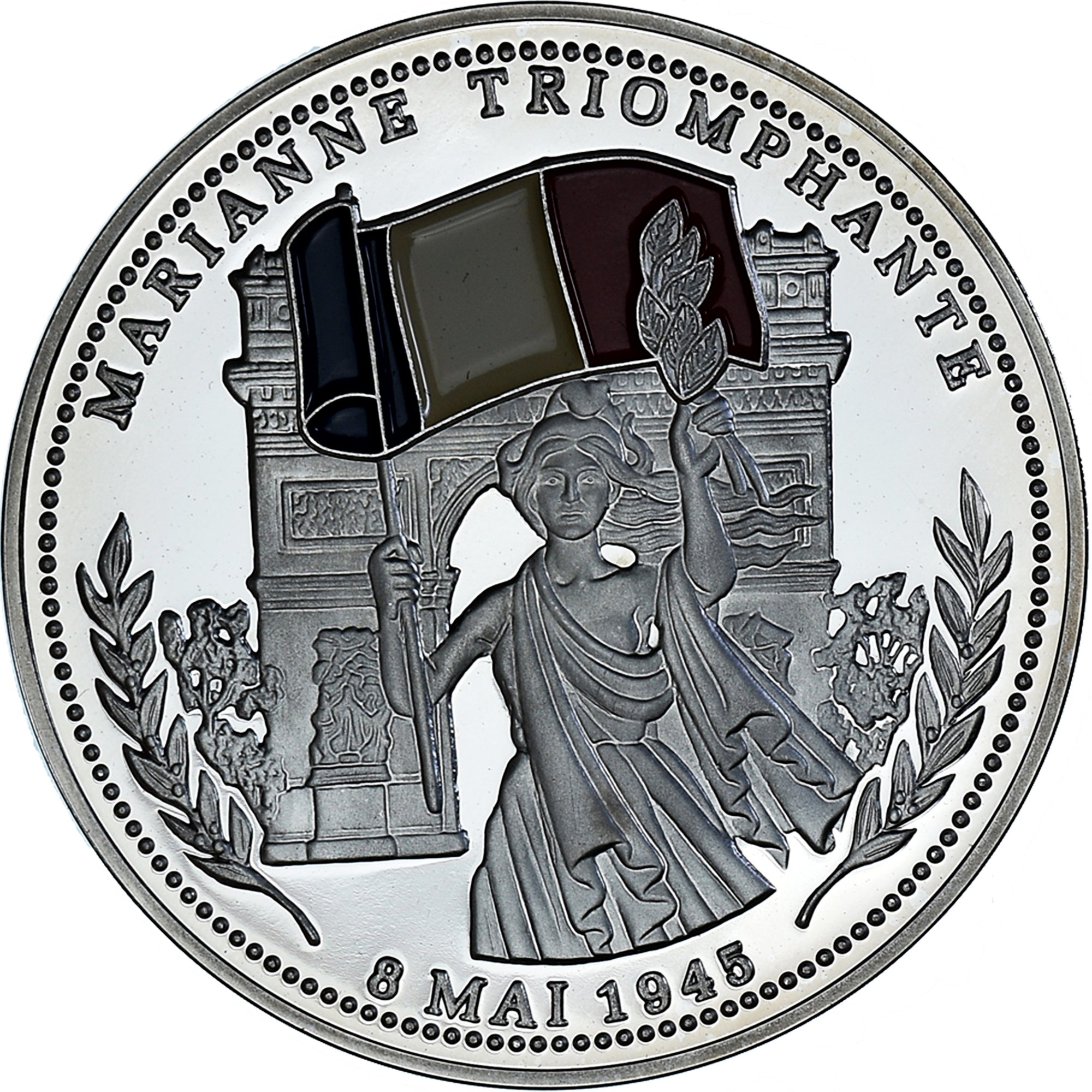 Francia, medaglia, Seconde Guerre Mondiale, Marianne Triomphante, History, SPL+