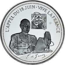 France, Médaille, De Gaulle, l'Appel du 18 juin, History, SPL+, Argent