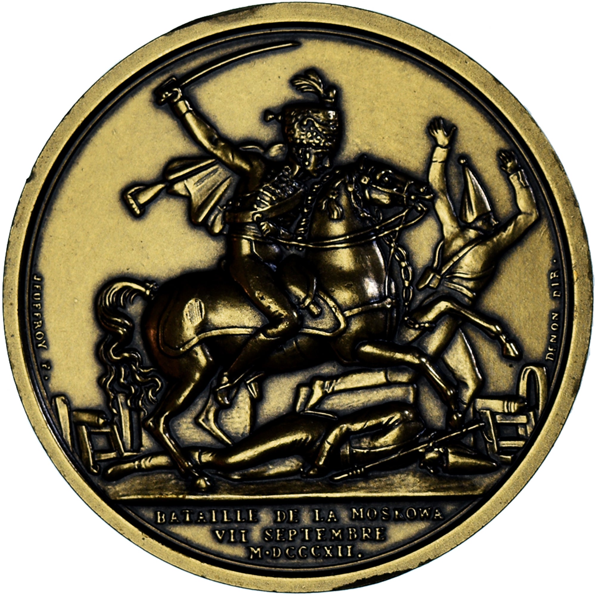 Frankreich, Medaille, Napoléon Ier, Bataille de la Moskowa, History, Denon