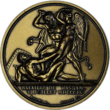 Francia, medalla, Napoléon Ier, Bataille de Wagram (1809), History, Denon, SC