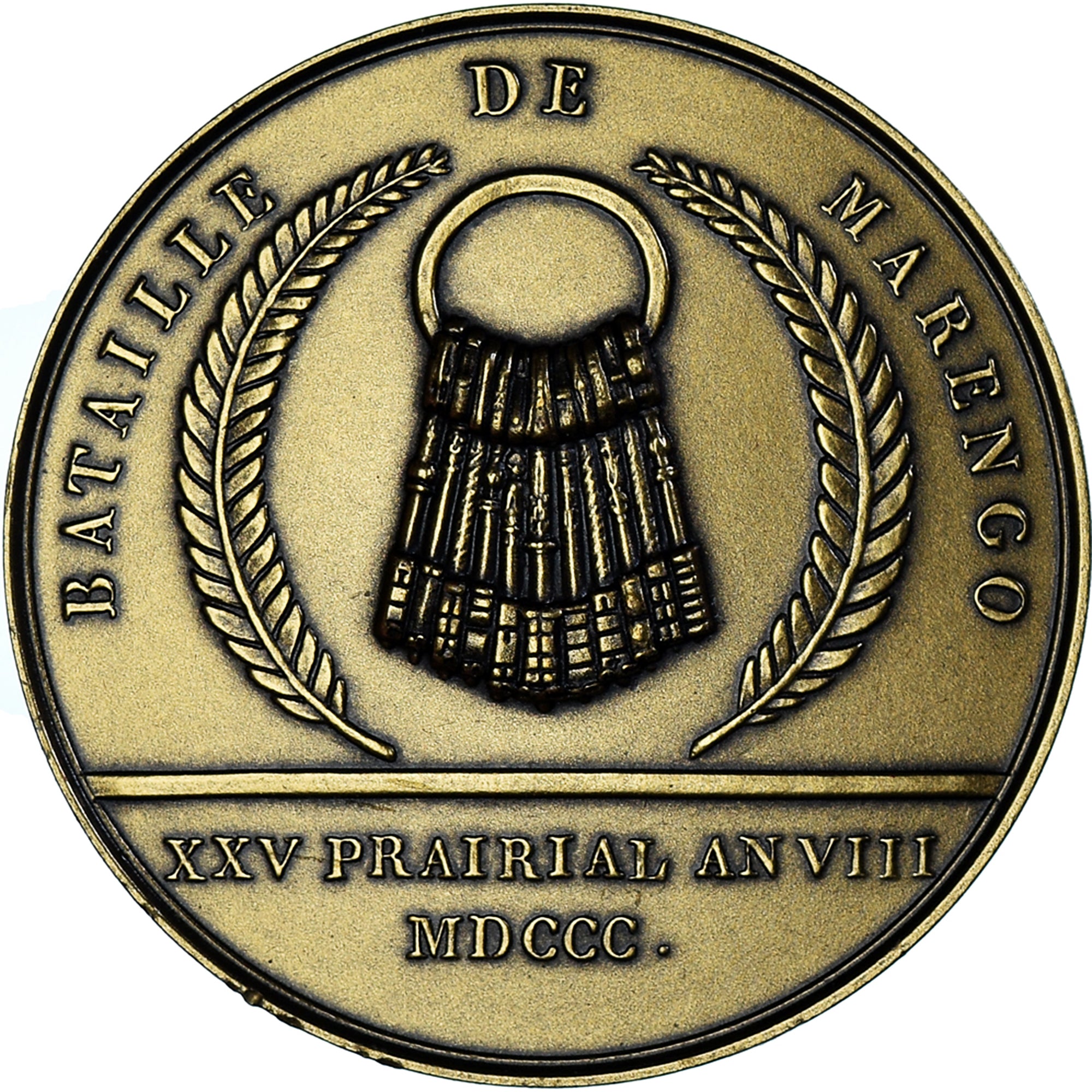 Francja, medal, Napoléon Bonaparte, Bataille de Marengo (1800), Historia