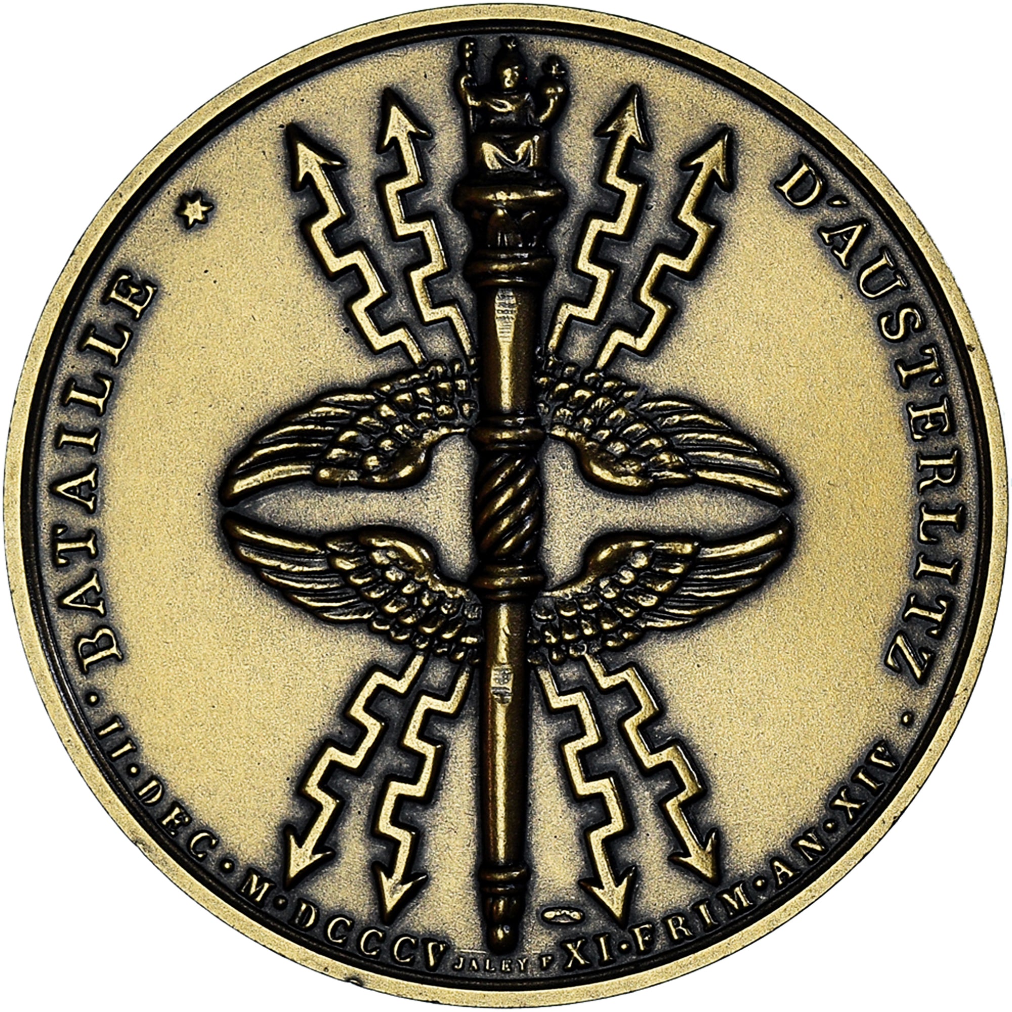 France, Médaille, Napoléon Ier, Bataille d'Austerlitz (1805), History, Denon