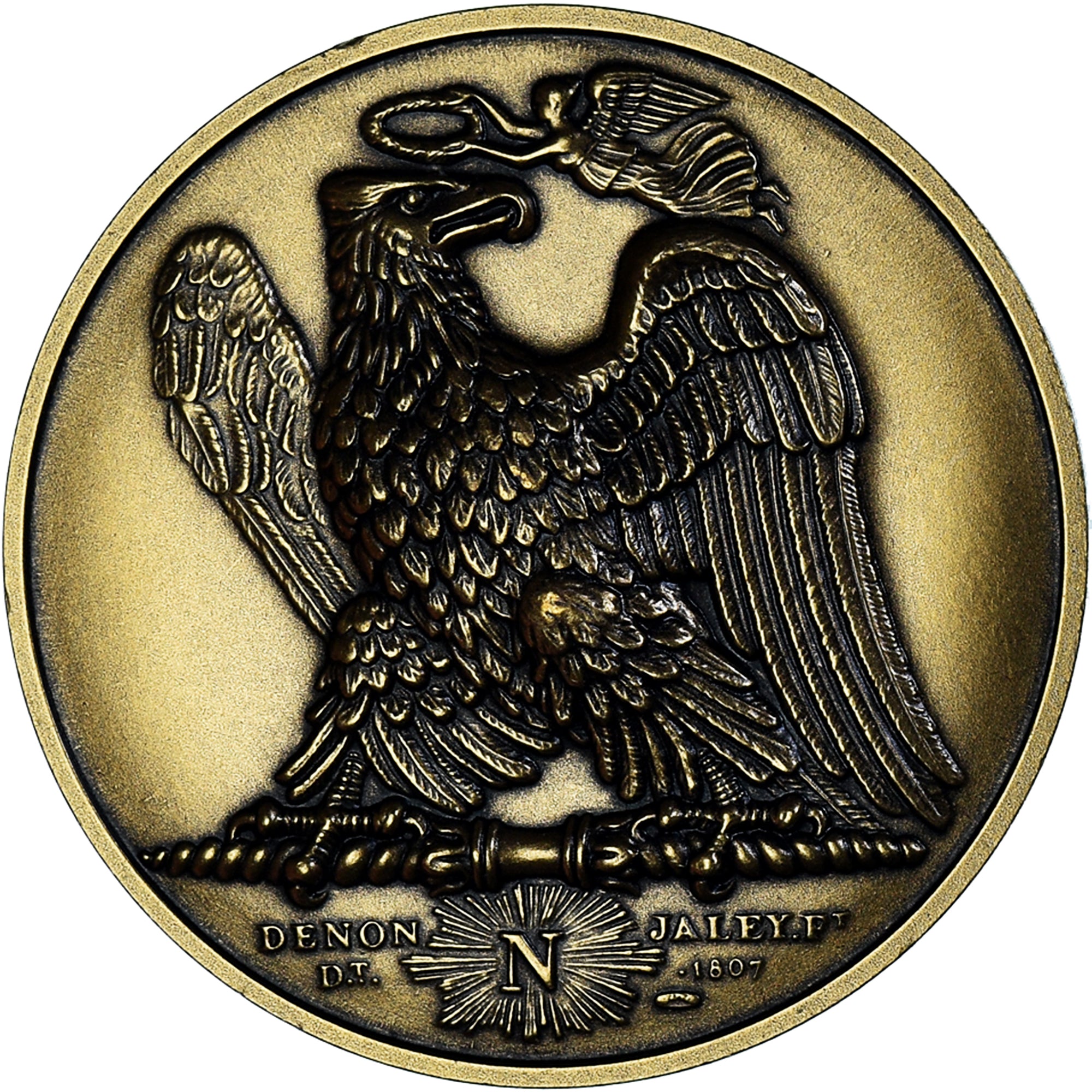 França, medalha, Napoléon Ier, Bataille de Lutzen, História, Denon, MS(63)