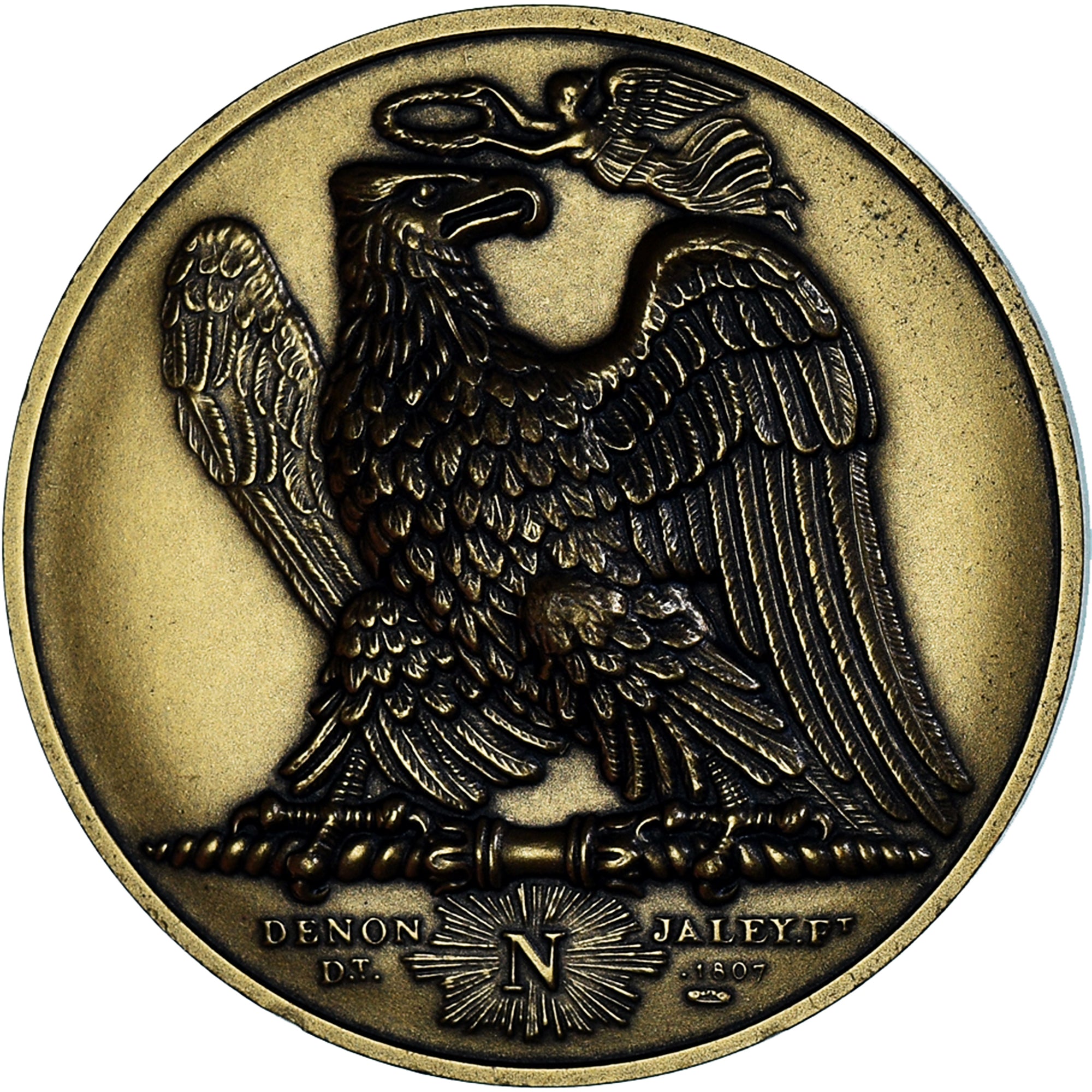 Frankreich, Medaille, Napoléon Ier, Le Sénat, Le Peuple, History, Denon, UNZ