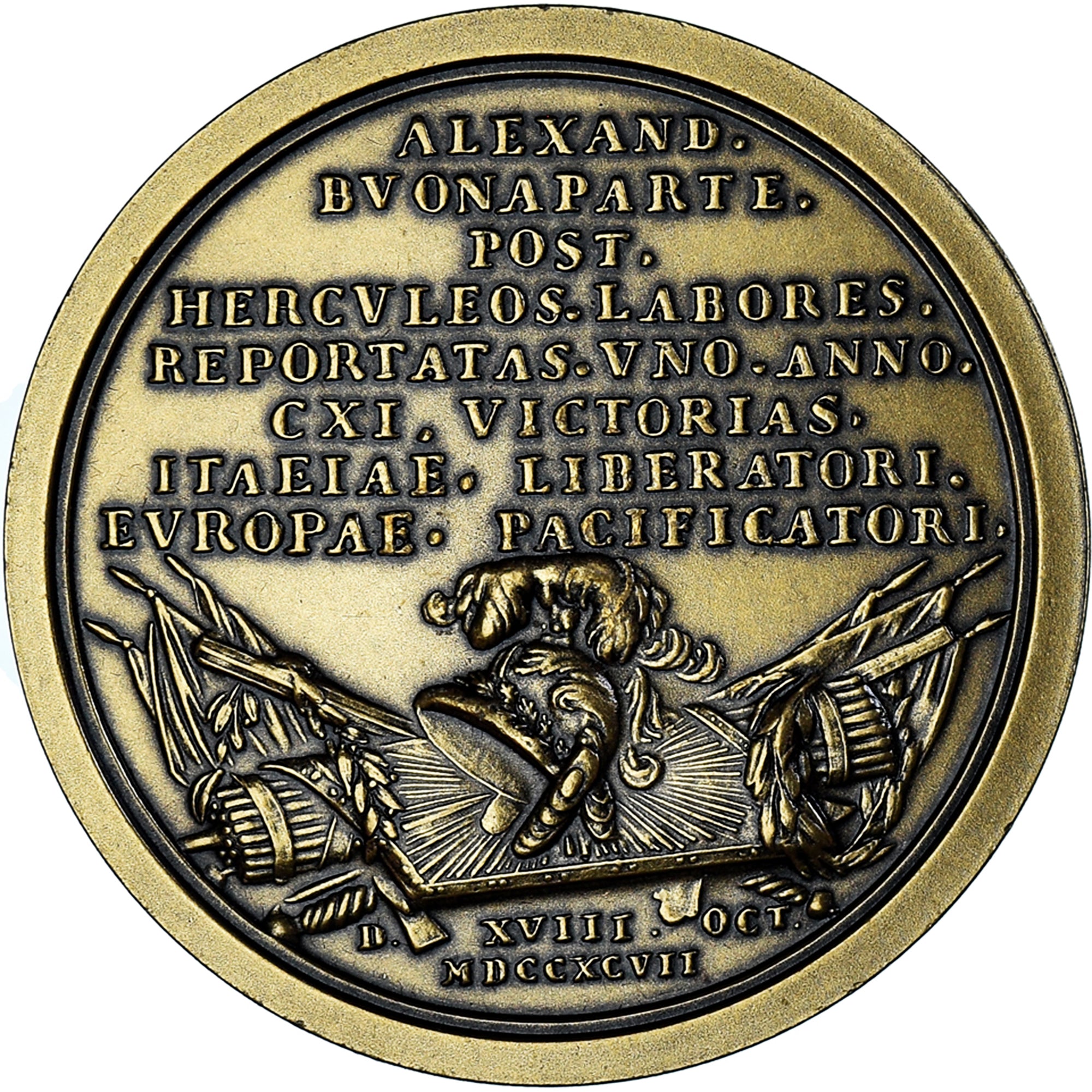 França, medalha, Napoléon Ier, Alexandre Buonaparte, Pacification de l'Europe