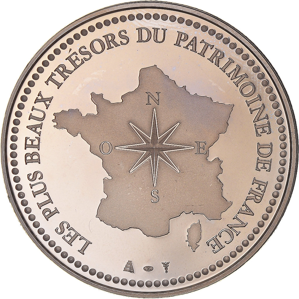 France, Médaille, La Cathédrale de Rouen, Patrimoine, SPL+, Cupro-nickel