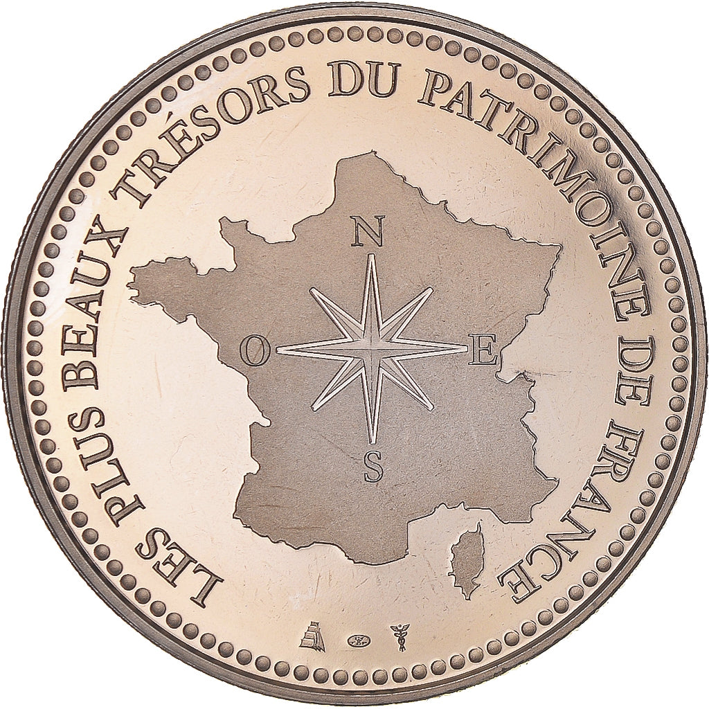 France, Medal, La Pyramide du Louvre, Patrimoine, MS(64), Copper-nickel
