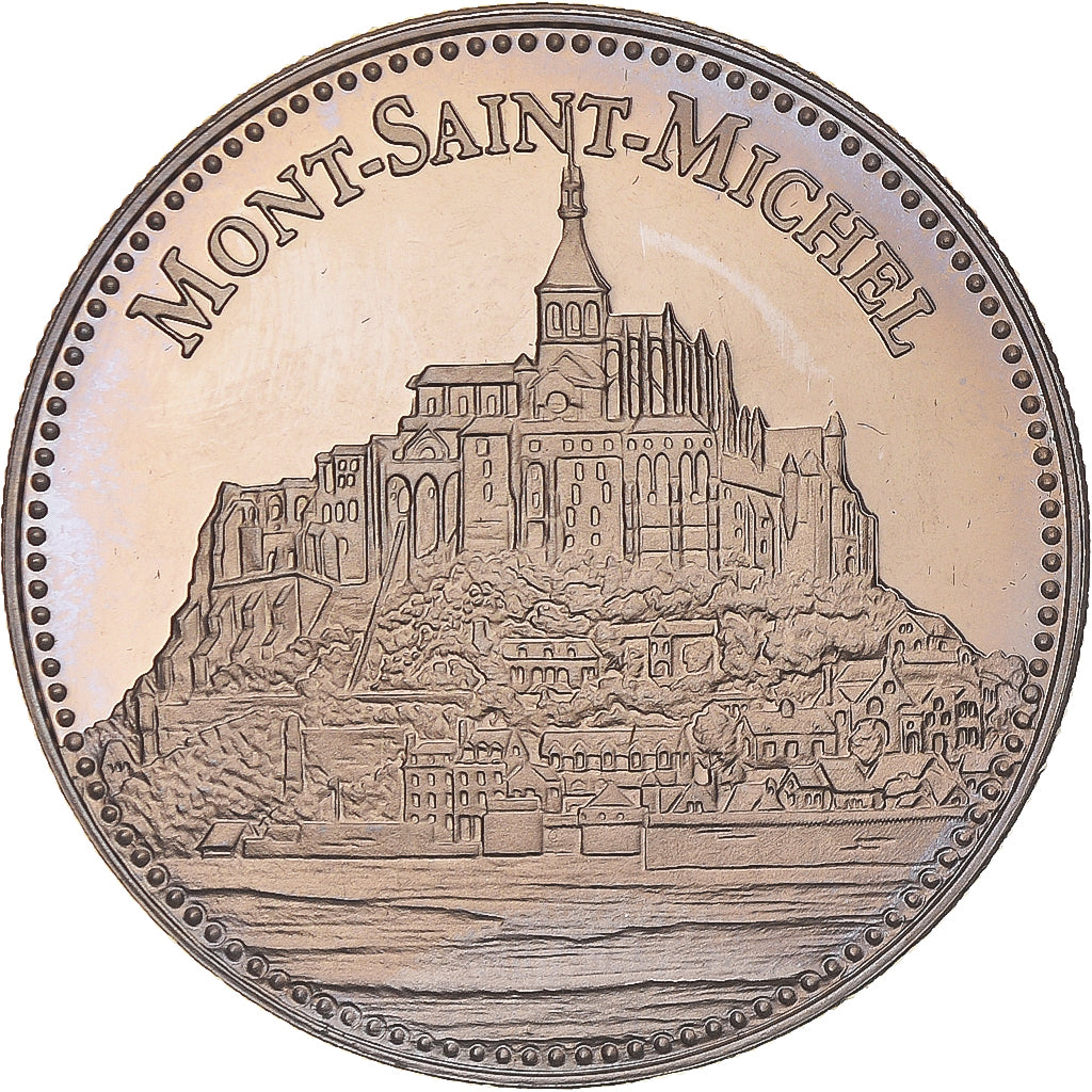 France, Medal, Le Mont Saint-Michel, Patrimoine, MS(64), Copper-nickel