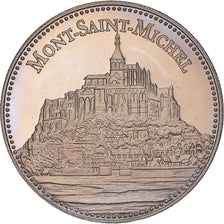 France, Medal, Le Mont Saint-Michel, Patrimoine, MS(64), Copper-nickel