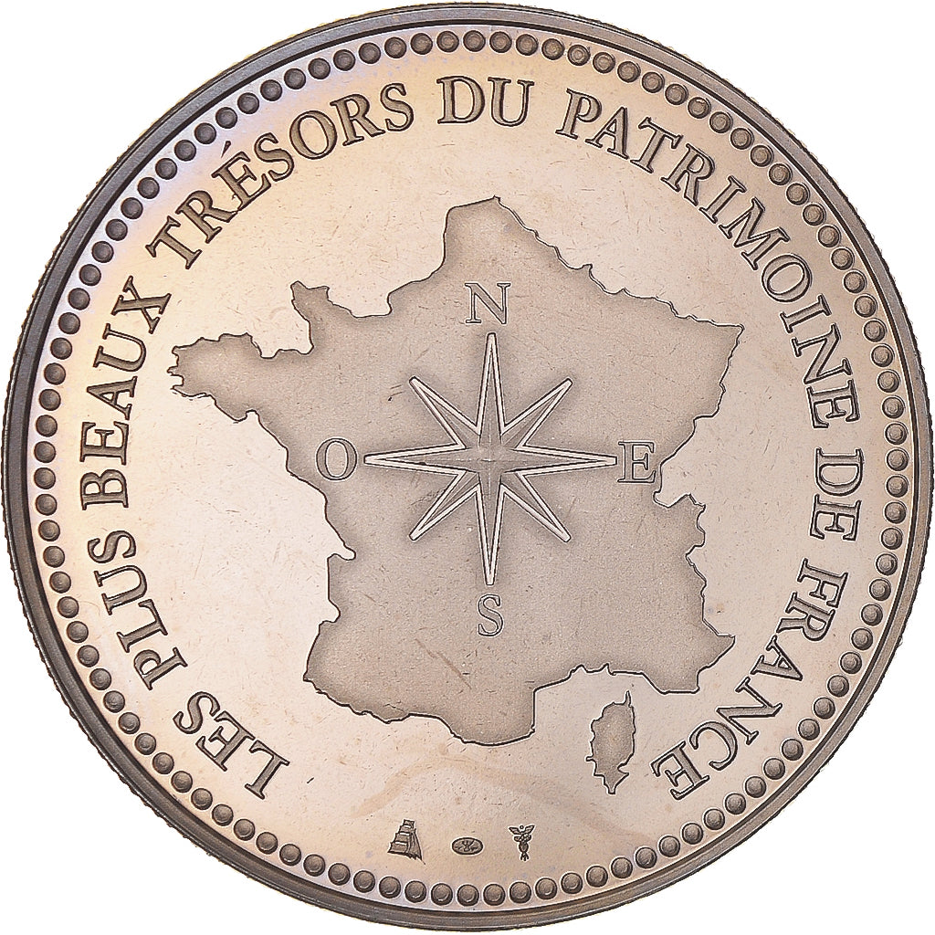 Frankreich, Medaille, L'Arc de Triomphe, Patrimoine, UNZ+, Kupfer-Nickel