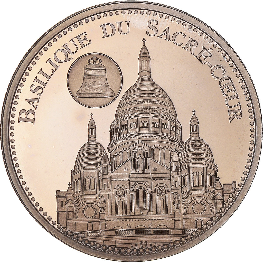 Frankreich, Medaille, Basilique du Sacré Coeur de Montmartre, Patrimoine, UNZ+