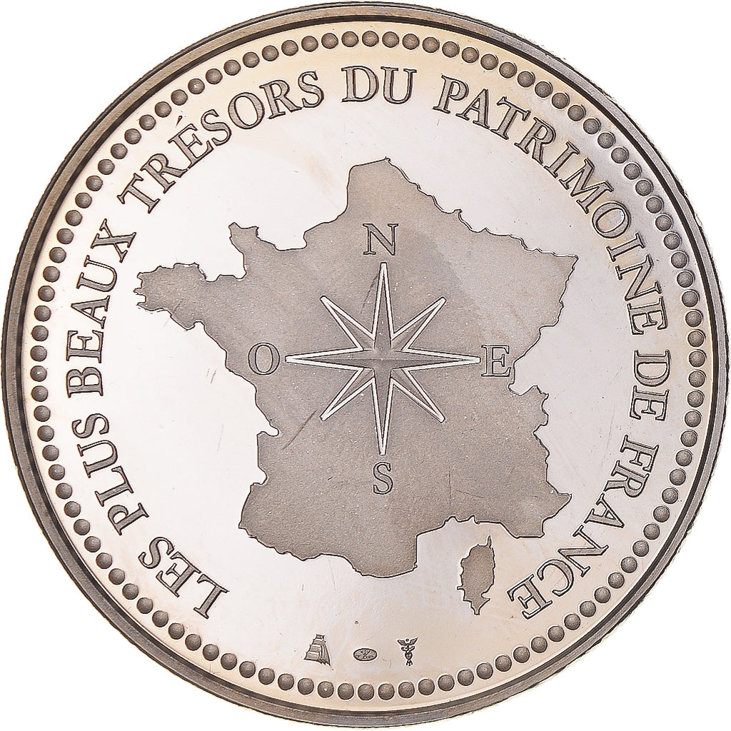 Frankreich, Medaille, Opéra Garnier, Patrimoine, UNZ+, Kupfer-Nickel