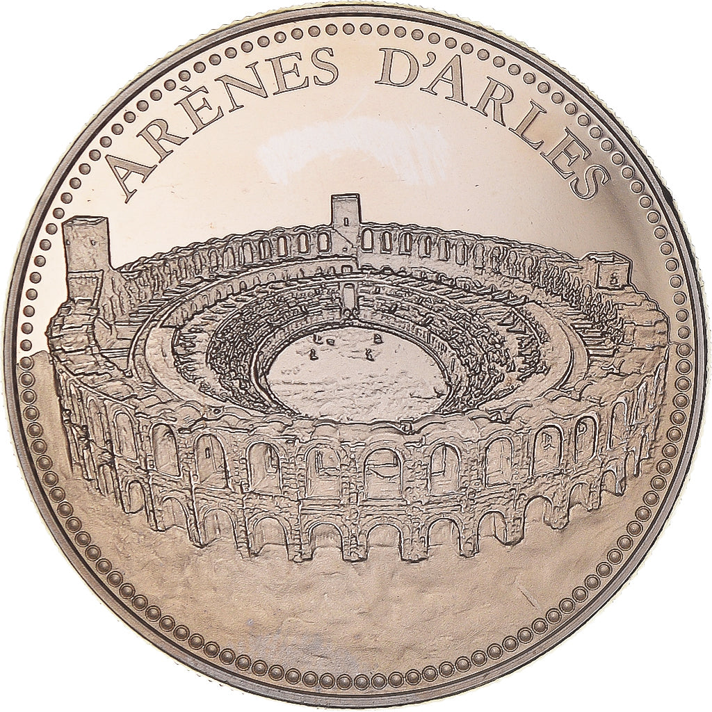 Frankreich, Medaille, Les plus beaux trésors du patrimoine de France, Arènes