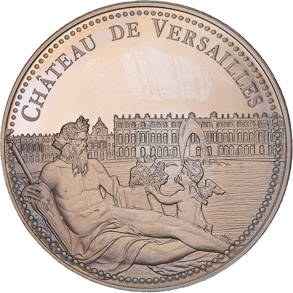 Frankreich, Medaille, Le Château de Versailles, Patrimoine, UNZ+, Kupfer-Nickel