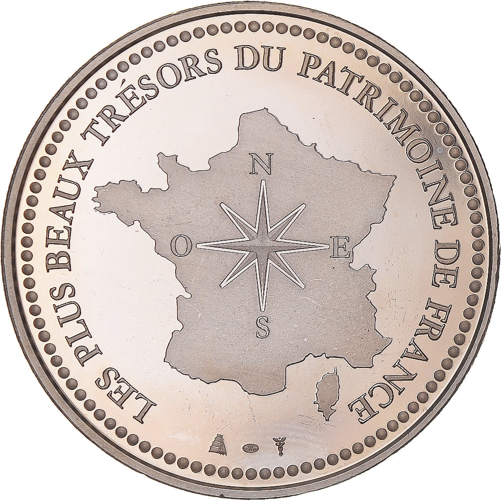 Frankreich, Medaille, Le Château de Versailles, Patrimoine, UNZ+, Kupfer-Nickel