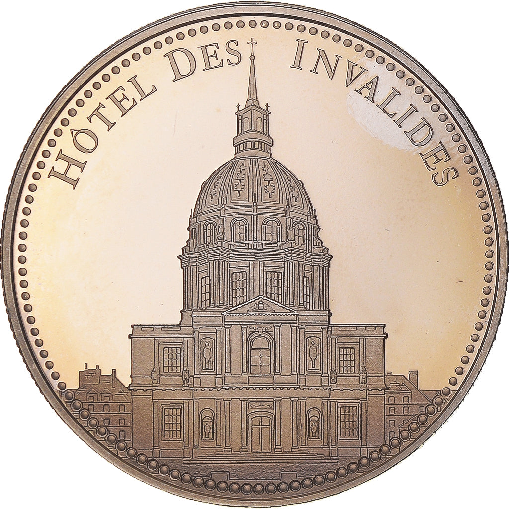 France, Medal, l'Hôtel des Invalides, Patrimoine, MS(64), Copper-nickel