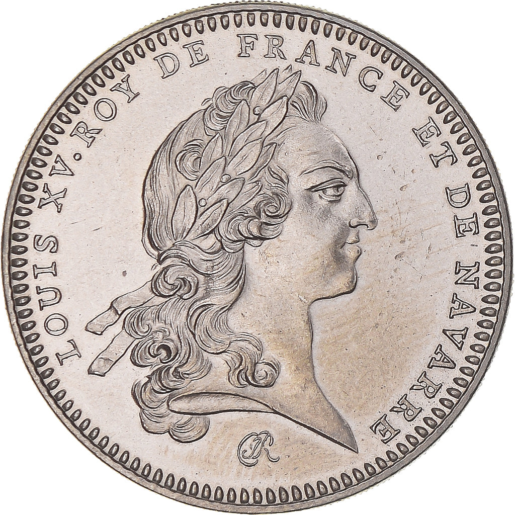 France, Medal, Les rois de France, Louis XV, MS(64), Copper-nickel