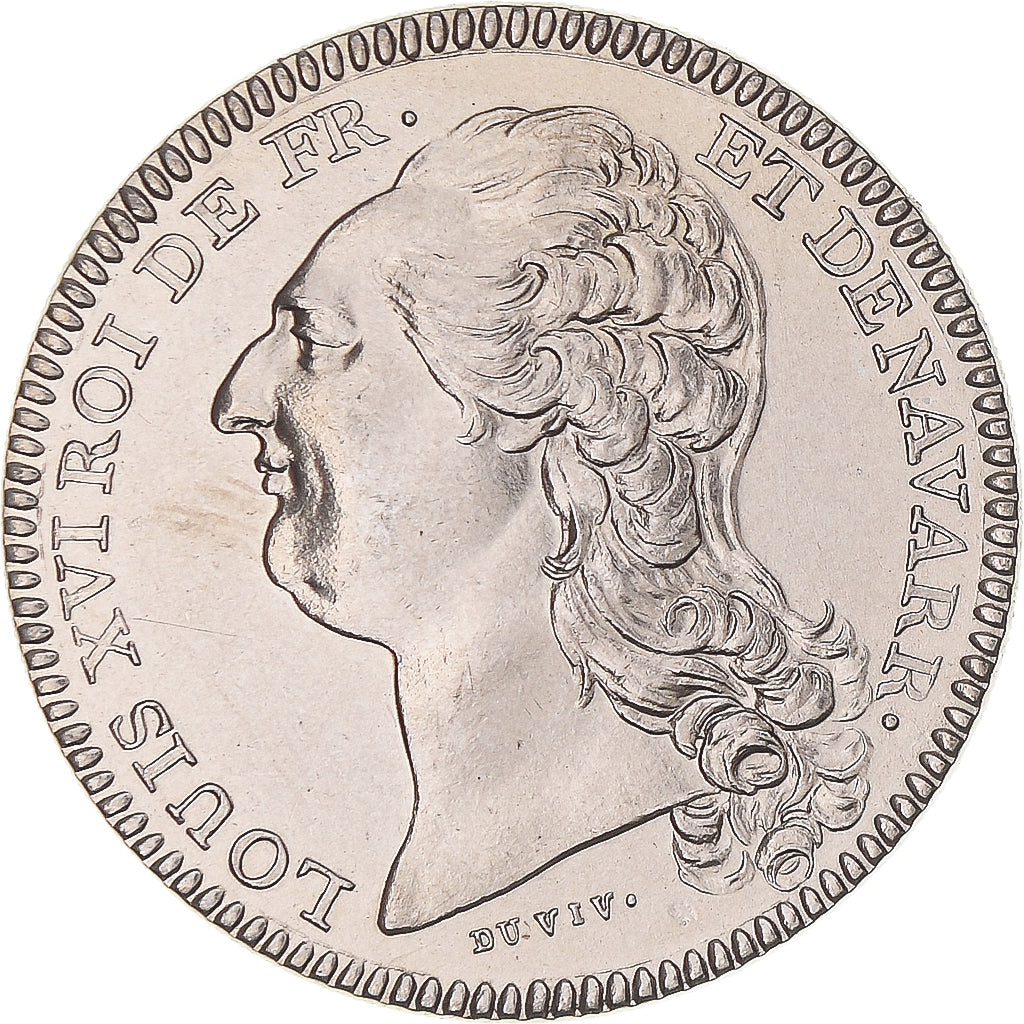 Francia, medalla, Les rois de France, Louis XVI, SC+, Cobre - níquel