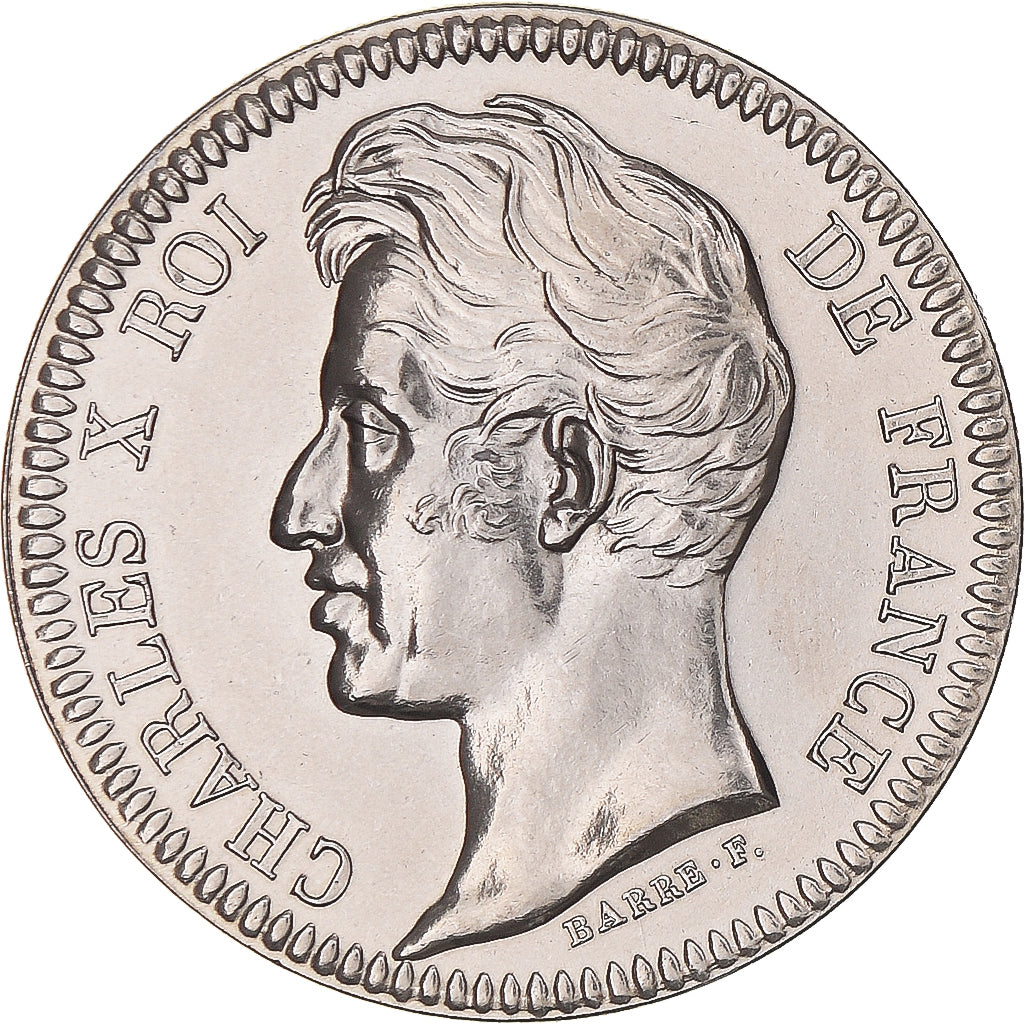 Frankreich, Medaille, Les Rois de France, Charles X, UNZ+, Kupfer-Nickel