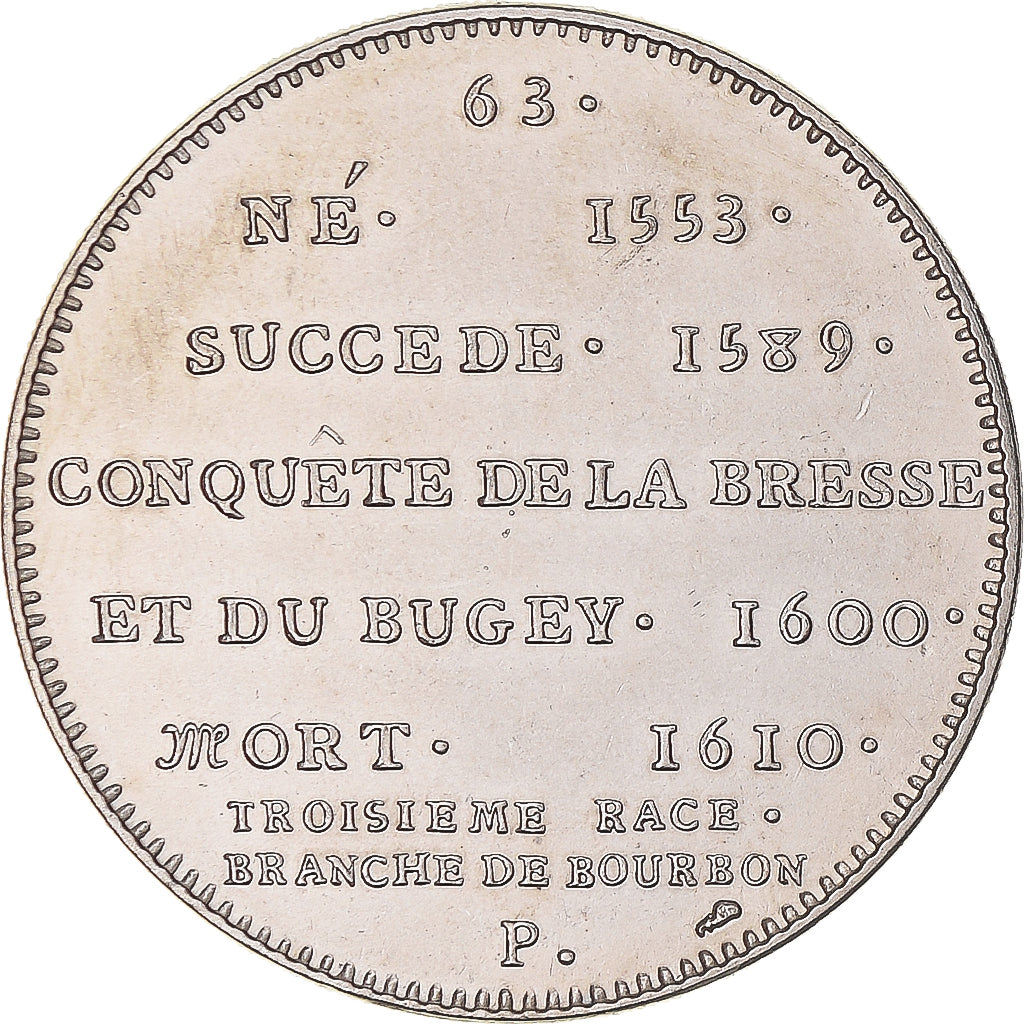 France, Médaille, Les Rois de France,  Henri IV, SPL+, Cupro-nickel