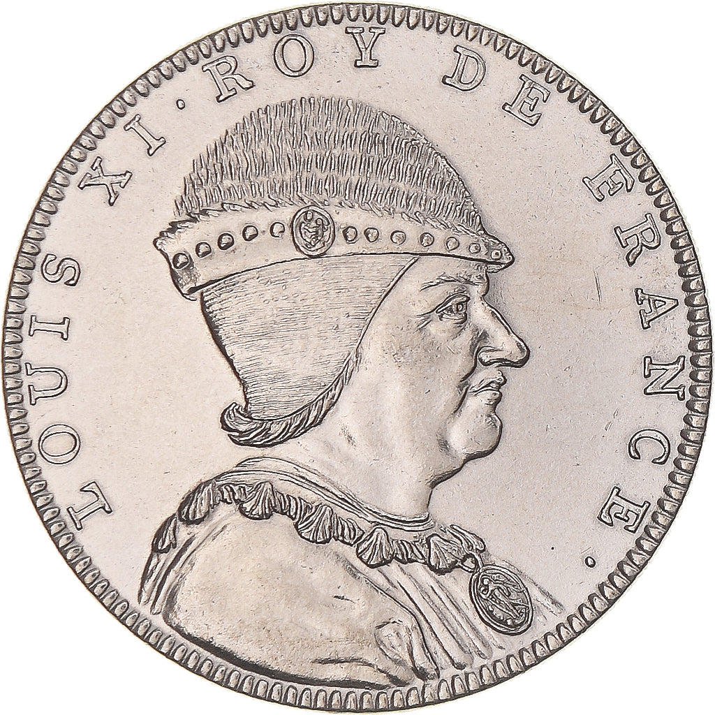 France, Médaille, Les Rois de France, Louis XI, SPL+, Cupro-nickel