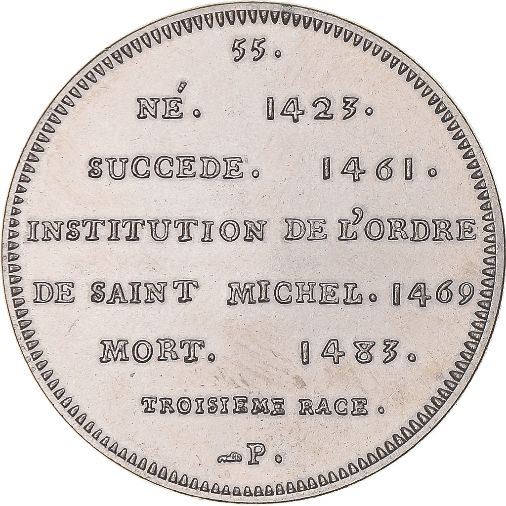 France, Médaille, Les Rois de France, Louis XI, SPL+, Cupro-nickel