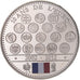 France, Medal, L'Europe des XXVII, 10 Ans de l'Euro, Bank, 2012, MS(64)