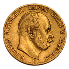 Wilhelm I, Allemagne, Prusse, 10 Mark