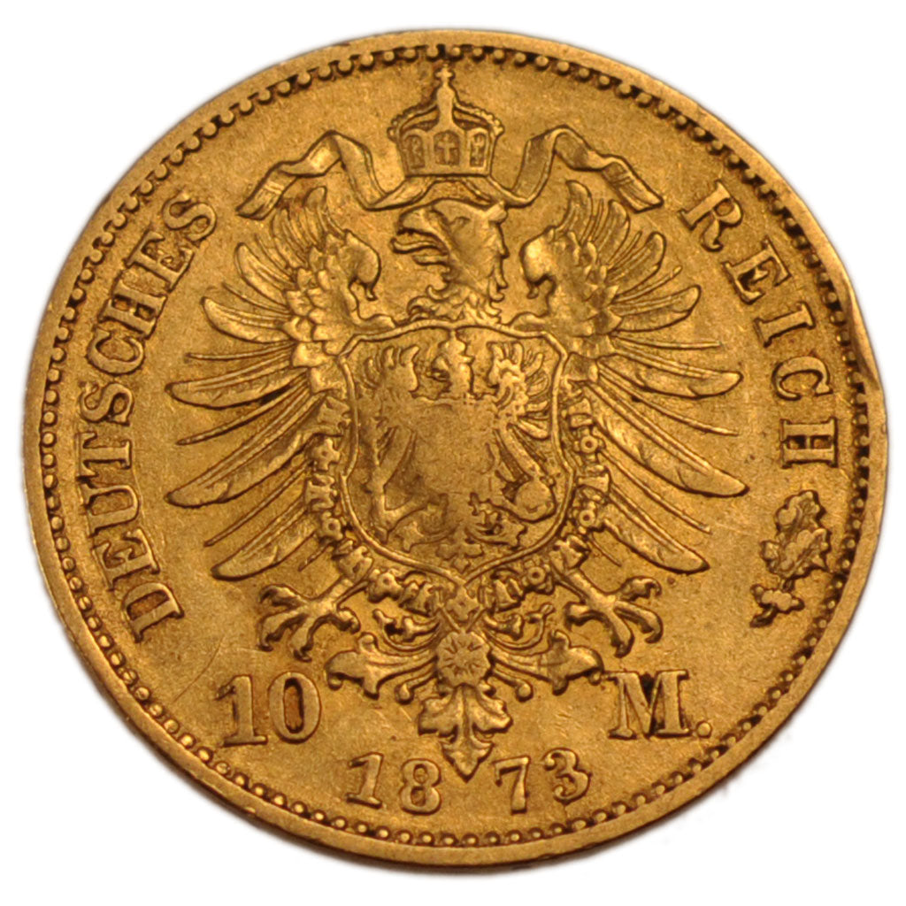 Wilhelm I, Allemagne, Prusse, 10 Mark