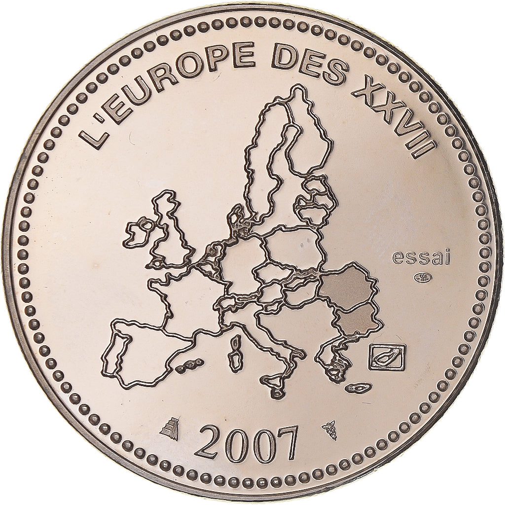 Frankreich, Medaille, L'Europe des XXVII, La Slovénie entre dans l'Euro, Bank