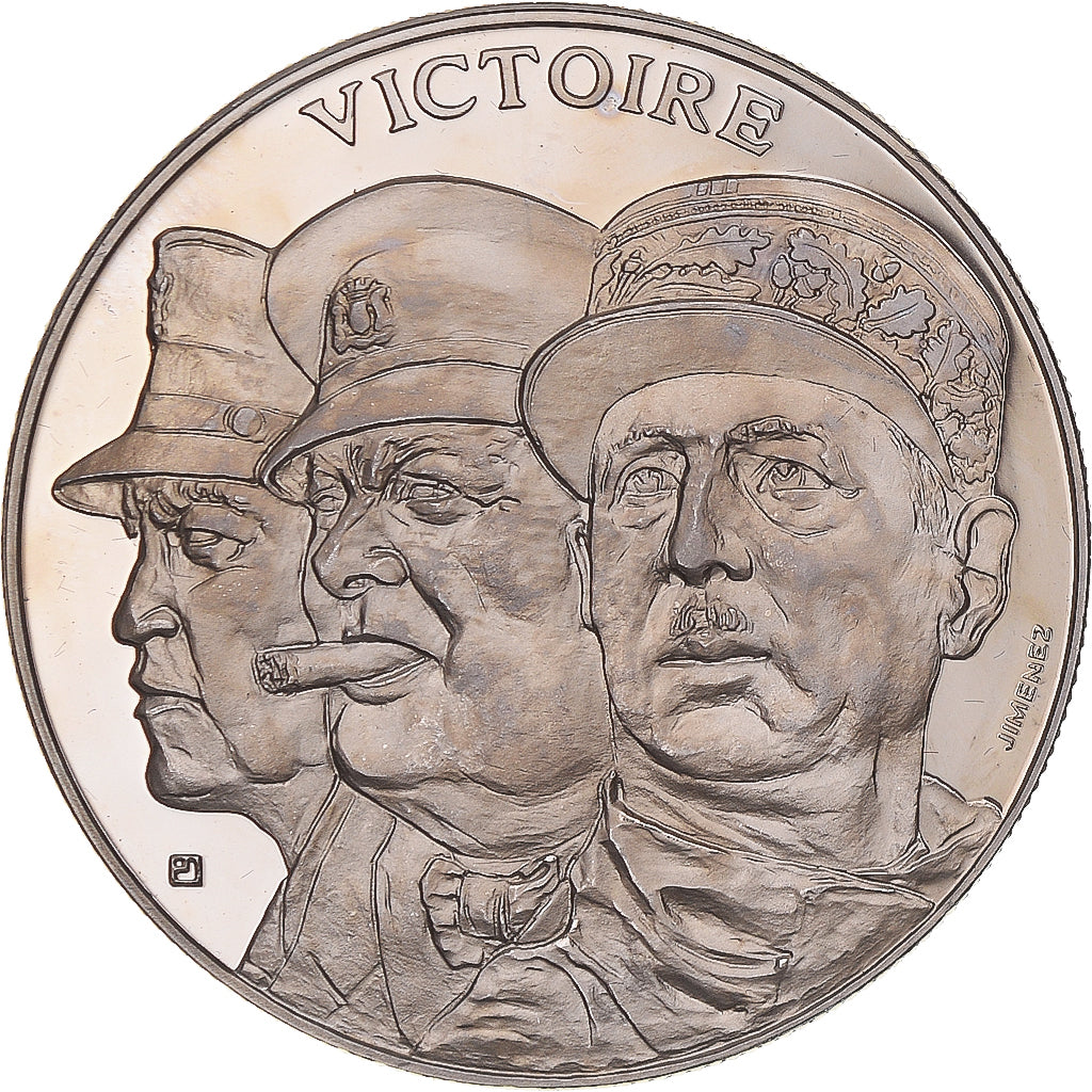 Frankreich, Medaille, Victoire, 1939-1945, WAR, UNZ+, Kupfer-Nickel