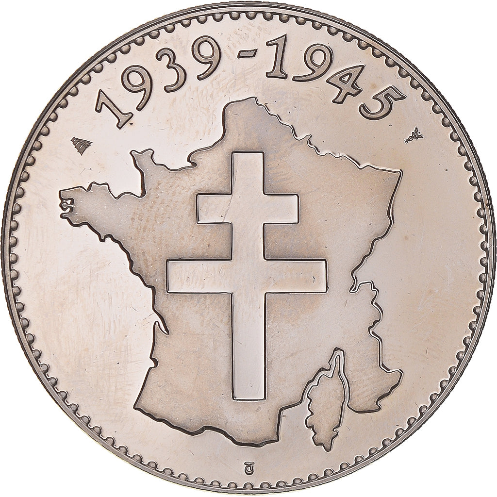 Frankreich, Medaille, Victoire, 1939-1945, WAR, UNZ+, Kupfer-Nickel