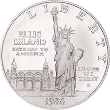 Coin, United States, Liberty - Ellis island, Dollar, 1986, U.S. Mint, San