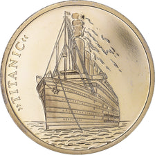 France, Medal, Titanic, Shipping, 2010, MS(63), Copper-nickel