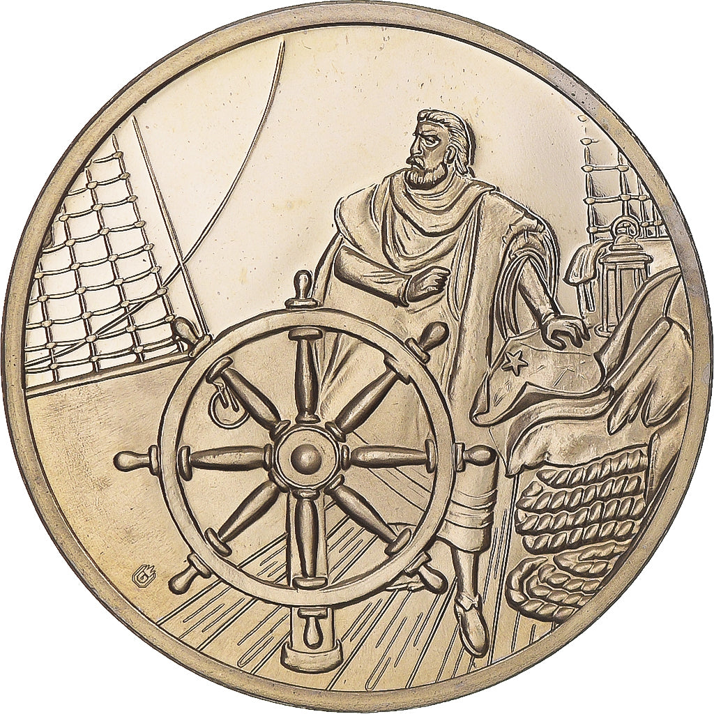 France, Medal, Titanic, Shipping, 2010, MS(63), Copper-nickel