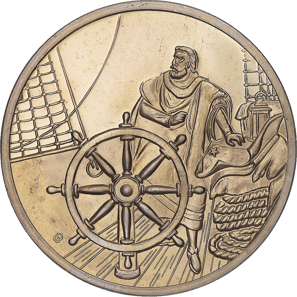 France, Medal, Titanic, Shipping, 2010, AU(55-58), Copper-nickel
