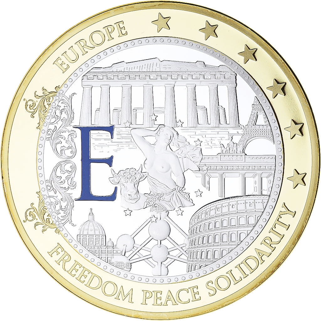 Francia, medalla, Géants Euro, Politics, Freedom, Peace, Solidarity, FDC