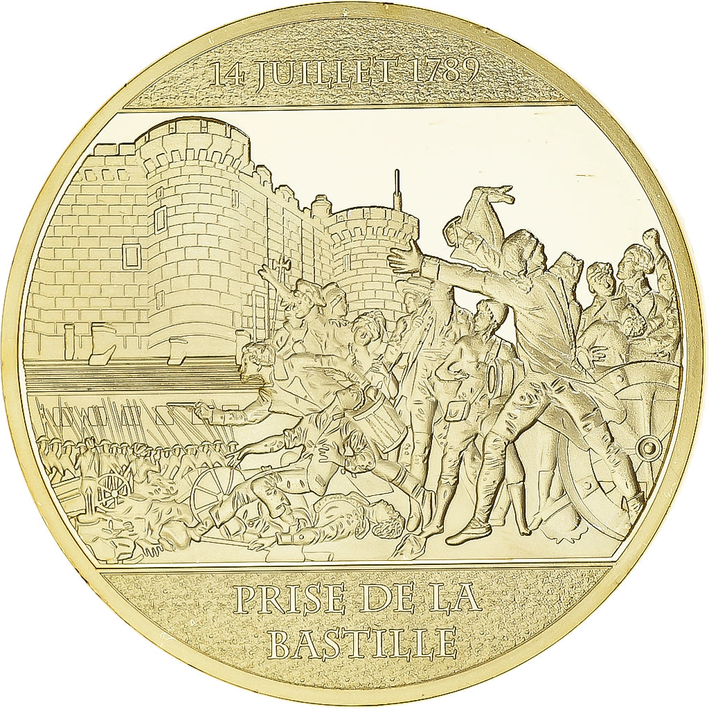 Frankreich, Medaille, 225 Ans de la Révolution Française, Prise de la
