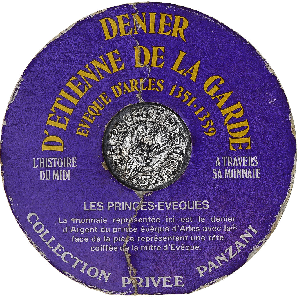 Medal, L'hisitoire du midi à travers sa monnaie, History, Denier d'Etienne de