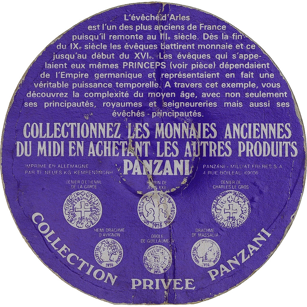 Medal, L'hisitoire du midi à travers sa monnaie, History, Denier d'Etienne de